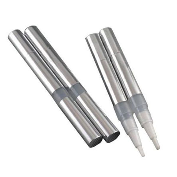 Tubo mascara argento 2ML o tubo lucidalabbra, contenitore mascara, cotainer cosmetico, tubo di plastica, penna dial up F20172543