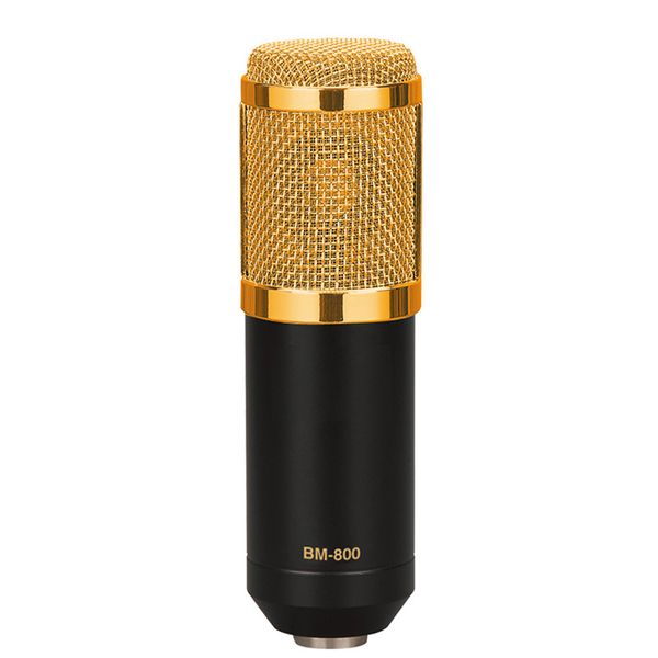 

bm-800 dynamic condenser wired recording microphone sound studio with shock mount for recording kit ktv karaoke deskpc