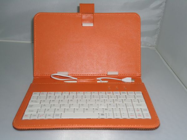 

micro usb q8 q88 7 "tablet pc искусственная кожа клавиатура стенд case для 7 дюймов дети tablet pc q88 7" клавиатура обложка case подарок на