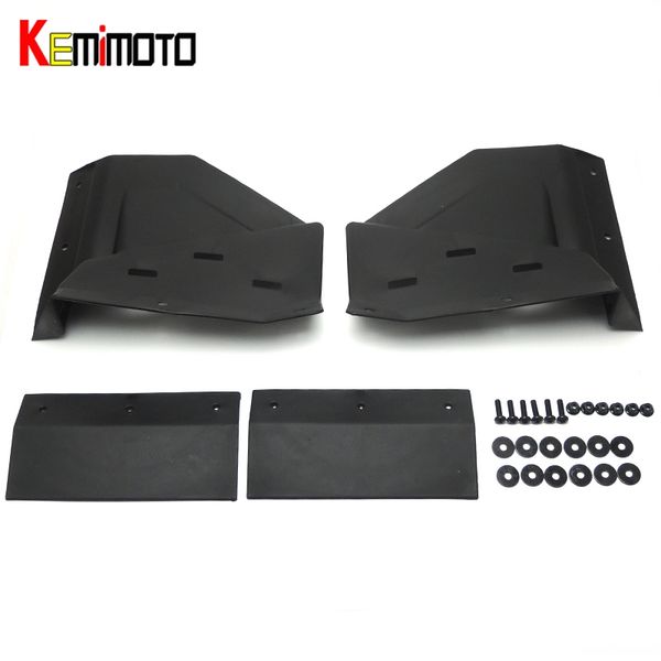 

wholesale- kemimoto black front mud flaps for polaris rzr xp & 4 1000 2014 2015 2016 2017