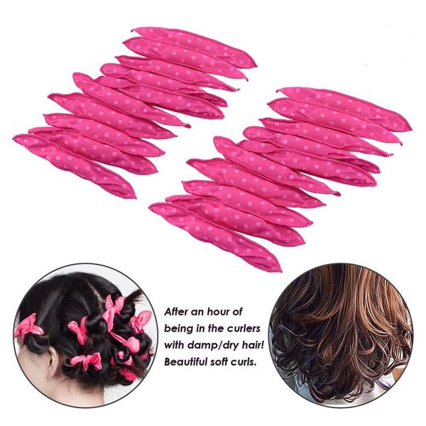 Flexible Foam Sponge Hair Curlers No Heat Hair Curlers Magic