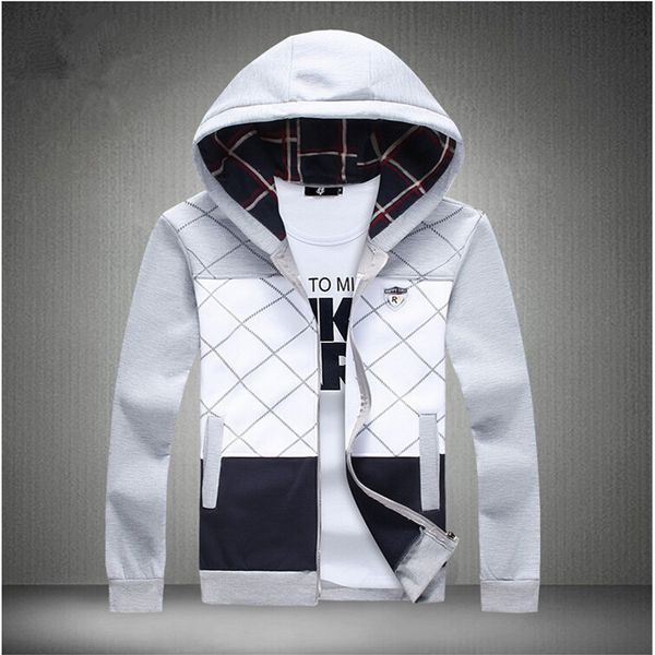 

wholesale-2016 news designer hoodies brand men long sleeve sweatshirt with a hood cardigan outerwear men hoodie hip hop high quality, Black
