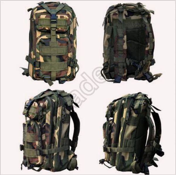 

30pcs CCA3495 High Quality 30L Hiking Camping Bag Military Tactical Trekking Rucksack Backpack Camouflage Molle Rucksacks Attack Backpacks