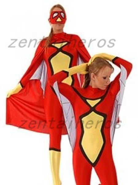 

marvel spider-женский костюм спандекс костюм супергероя, Black;red