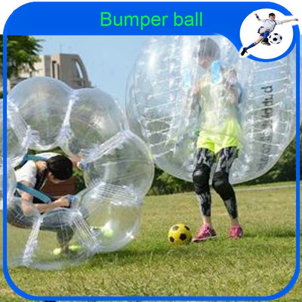 

wholesale-ce dia 1.2m pvc inflatable bubble football zorb ball for kids, inflatable human hamster ball bumper ball outdoor fun & sports