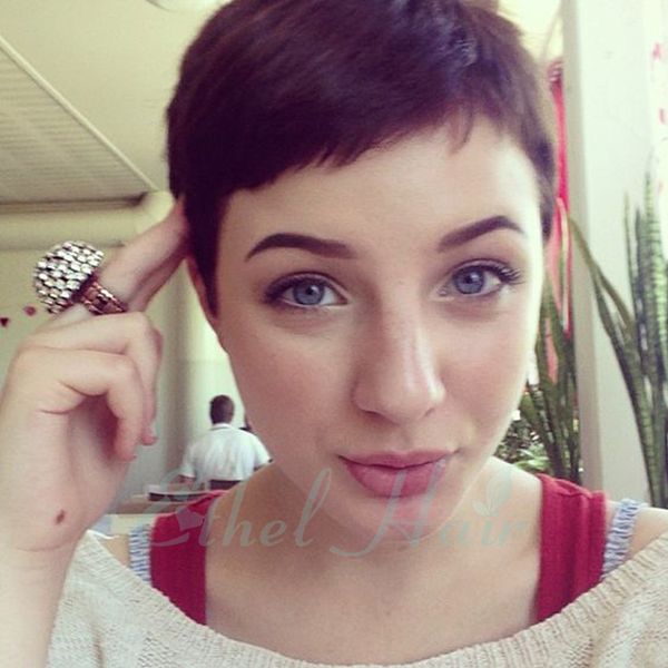 

black women for brazilian short bob human hair wigs 130 density none lace wigs natural wavy glueless full wigs with hair, Black;brown