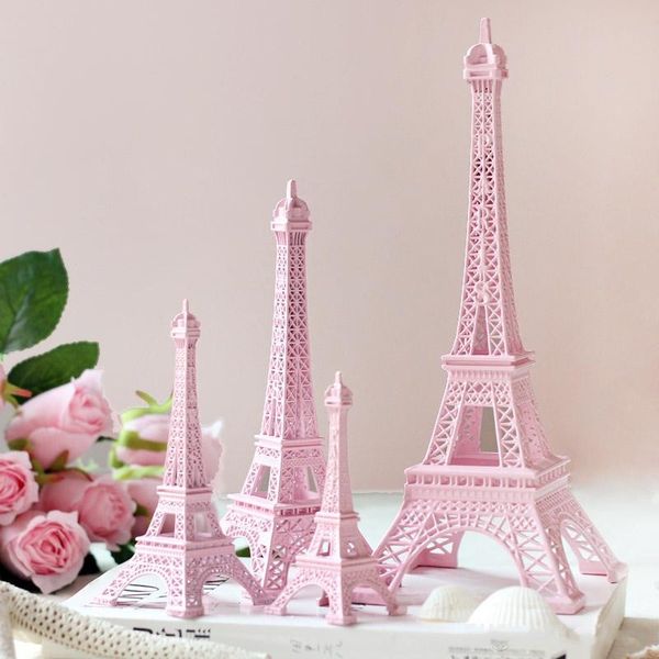 2015 New Romantic Pink Paris Eiffel Tower Model Alloy Eiffel Tower