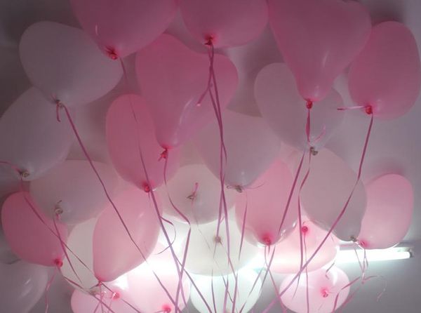 16 3 5g White Peach Heart Balloon Latex Materia For Valentine S