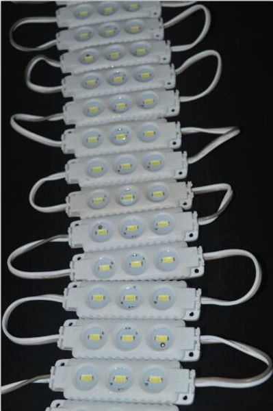 5730 modulo led pressofuso impermeabile IP65 3leds DC 12v MODULI LED per insegne W WW R G B Y