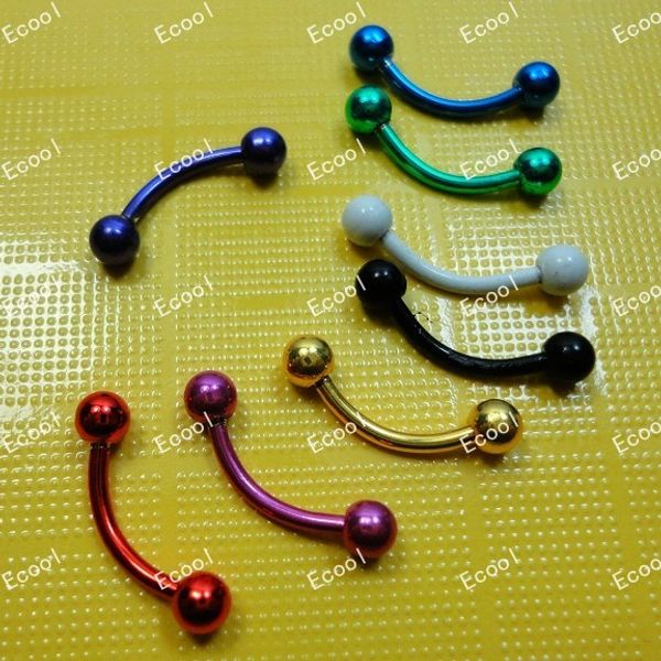 

wholesale jewelry lots labret lip body pierce nipple navel belly eyebrow bar tongue rings bulk pack lr340 ing, Black