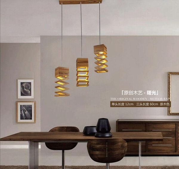 new design modern wood pendant light for dining room living room lighting home lamp fixture decoration - Dining Room Light Fixture Modern new design modern wood pendant light for dining room living room lighting home lamp fixture decoration - Dining Room Light Fixture Modern
