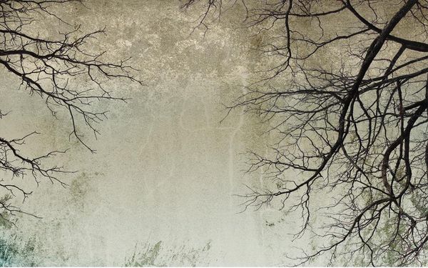 

mural wall paper hand drawn vintage sunflower beautiful scenery wallpapers