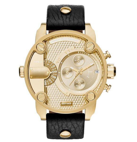 

montre homme marque de luxe famous lovers men dz sports watches casual quartz wristwatches reloj mujer 2018 clock men horloge dames, Slivery;brown