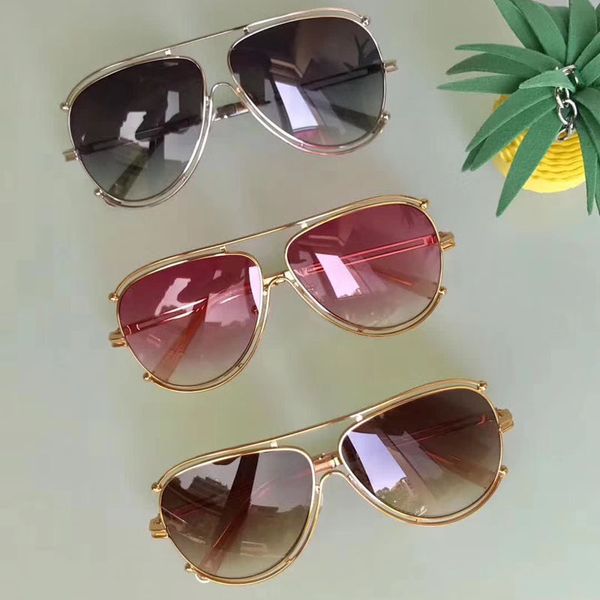 

new luxury fashion brand designer sunglasses ce 121 metal round retro twist frame simple leisure summer style eye protection catwalk models, White;black