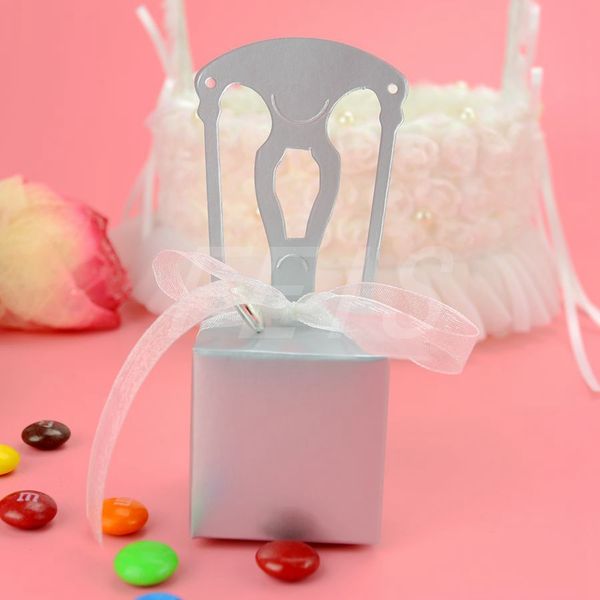 Feis Wholesale Chair Shaped Paper Wedding Favors Candy Box Candy Boxes Wedding Party Baby Shower Marriage Gift Gold Wedding Favor Boxes Party Favor