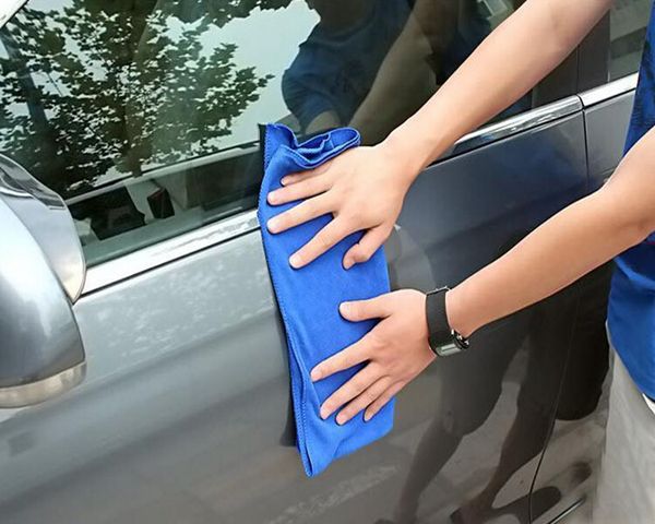 2015 New hot 30*70 CM Asciugamano in microfibra panno per la pulizia dell'auto lavare asciugamano prodotti strumenti per la polvere rondella auto forniture auto accessori per auto