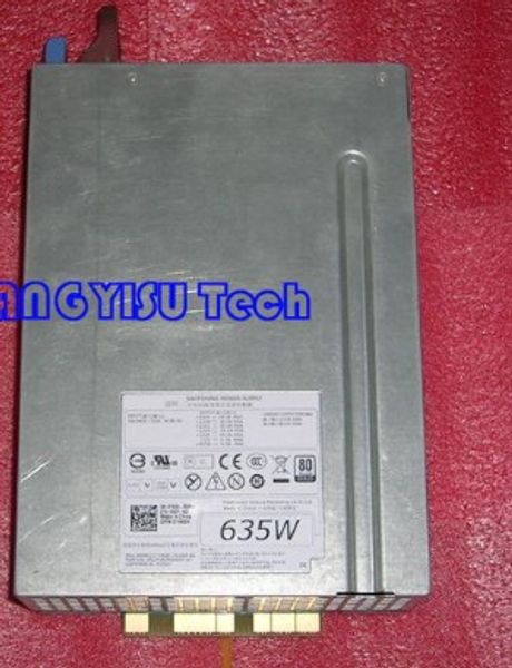 

100% working power supply for original t3600 t5600 635w power supply,1k45h del-d-0365adu00-101 d635ef-00,work perfect