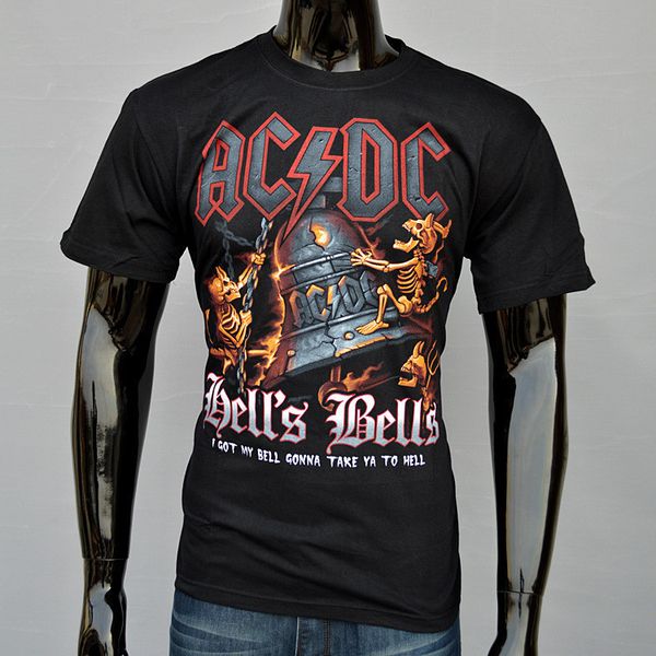 camiseta ac dc hombre