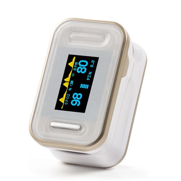 

Yonker портативный пальца импульсный Оксигемометр медицинский монитор насыщения кислорода крови с талреп CE FDA сертифицированные продукты-золото