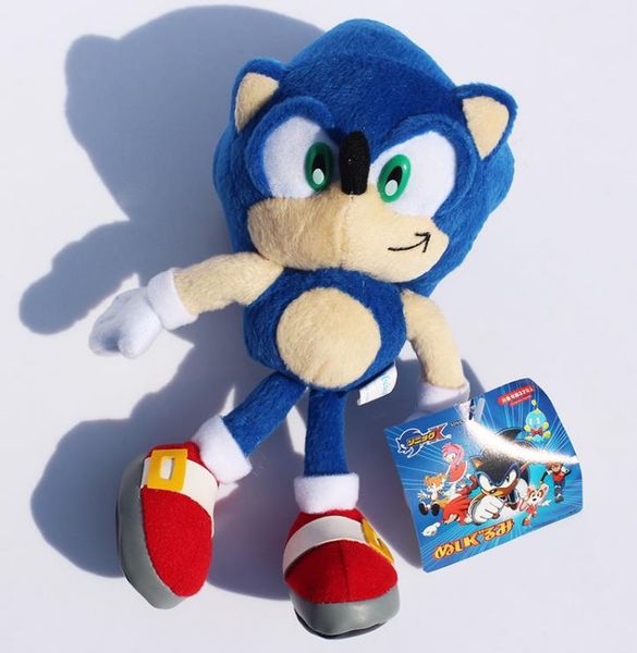 

stuffed animals 9"23cm blue sonic the hedgehog stuffed animals plush toys soft doll for children retail
