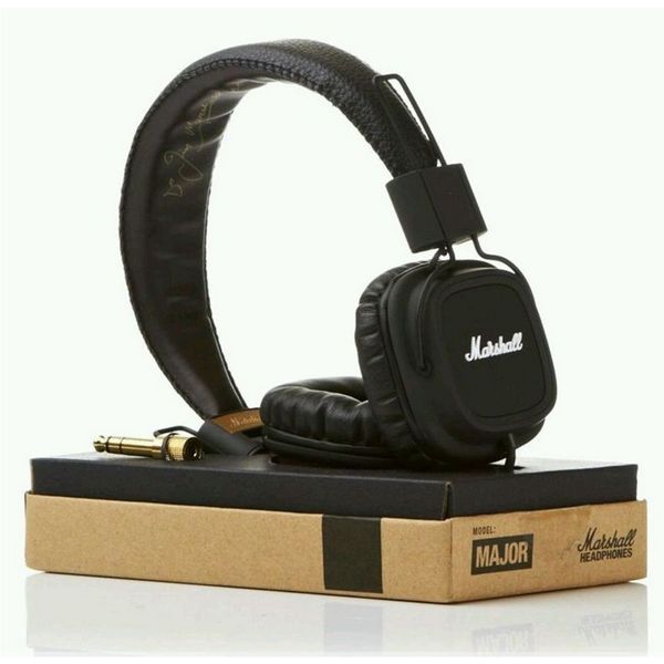 

Mar hall major headphone with mic deep ba dj hi fi headphone hifi head et profe ional dj monitor headphone
