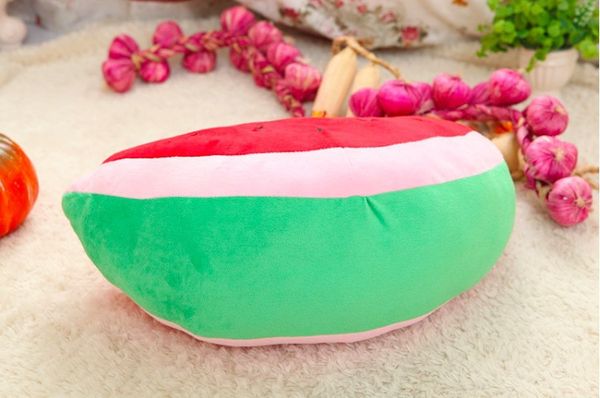 creative cute fruit watermelon cartoon cushion pillow plush stuff toy doll birthday gift home decoration - Home Decoration Stuff creative cute fruit watermelon cartoon cushion pillow plush stuff toy doll birthday gift home decoration - Home Decoration Stuff