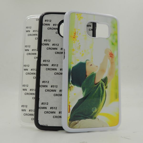 

s6 sublimation print blank plastic cover case for galaxy s6 g9200 with plates and glue 100pcs