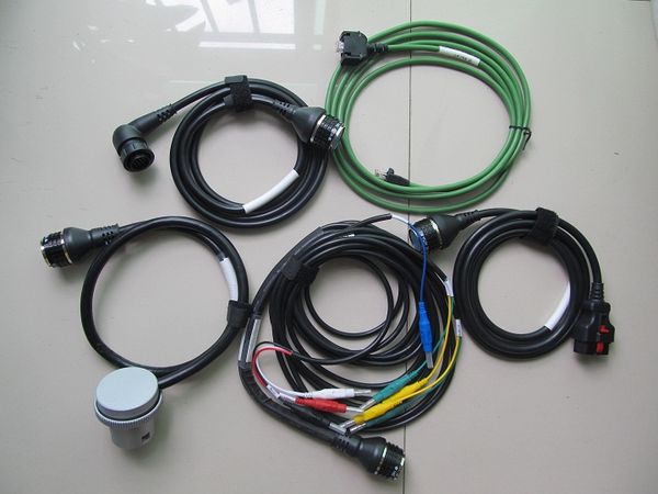 

mb star c4 cables for star diagnosis c4 full set with 5 cables for sd c4 connect