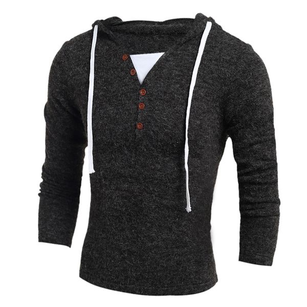 

new fashion sweater jacket hedging slim men t shirts gray sweater men's clothing, White;black