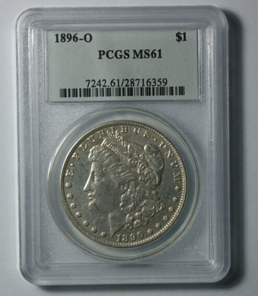 

Горячие продажи PCGS 1896-O MS61 один доллар Морган доллар монета/бесплатная доставка