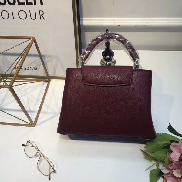 

classic fashion lady luxury taurillon capucines bb design leather letter handbag woman shoulder bag meseenger crossbody casual totes