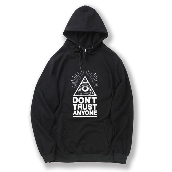 

Высокое качество хлопчатник прохладный панк не доверяют никому печатных мужчины