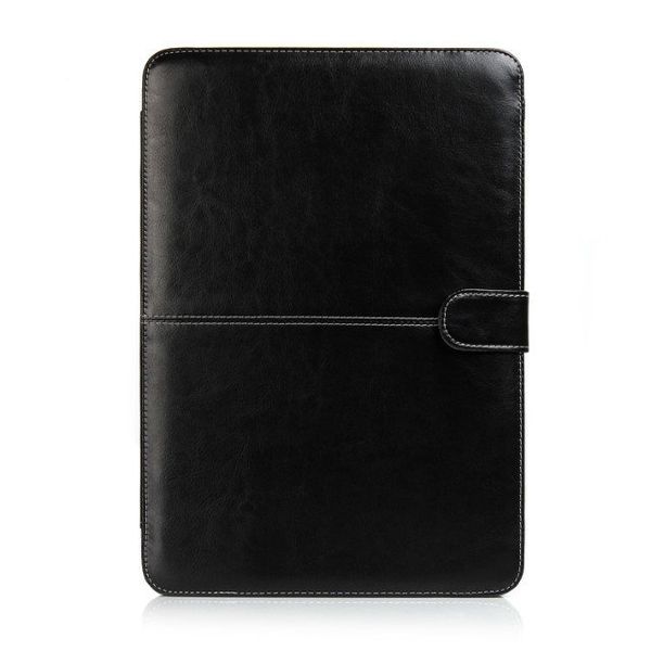 Custodia per portafoglio in finta pelle per laptop Folio per Apple Macbook Air Pro 11 '' 12 '' 13 