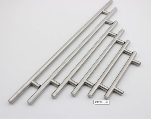 2019 Retail Modern Satinless Steel T Bar Kitchen Cabinet Door