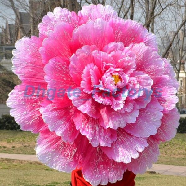 

70cm retro chine e peony flower umbrella prop dance performance prop wedding decoration photograph fancy dre umbrella jf 607