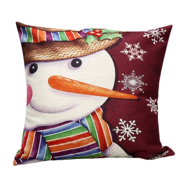 

wholesale-amazing 45cm*45cm merry christmas home square decorative throw pillow case