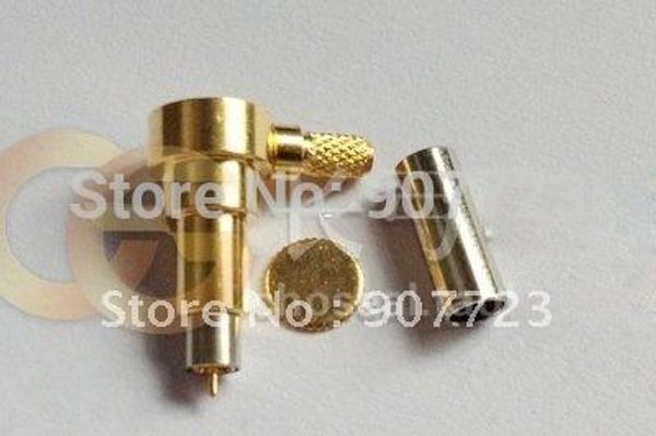 30 PCS MS156 MS-156 C2-JW plugue ângulo direito RF conector Pyhteyl-adaptador para crimp RG174 RG178 cabo RG316