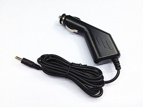 Adaptador de carregador de energia para veículo de carro 12V com cabo de 4,0 mm para reprodutor de DVD portátil Axion