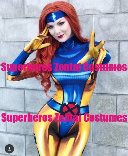 90s Phoenix Jean Grey X Men Costumes Classic 90s Era X Outfit X