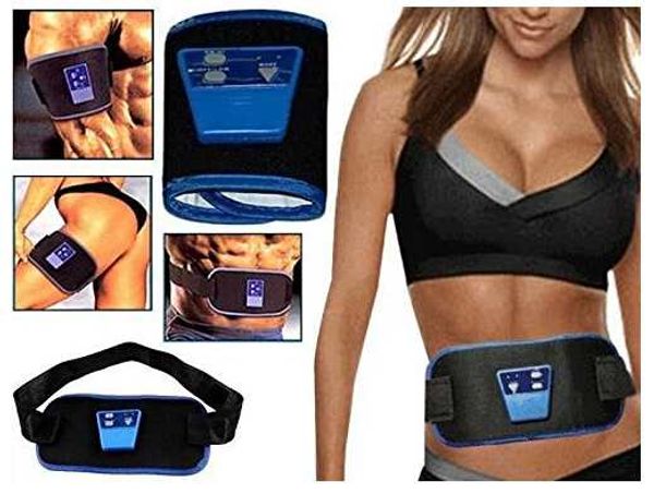 Emagrecimento Corpo Massagem Cinto de Massager Saúde Eletrônico Muscle Arm perna cintura Emagrecimento Body Mini Massager Belt Perder Peso