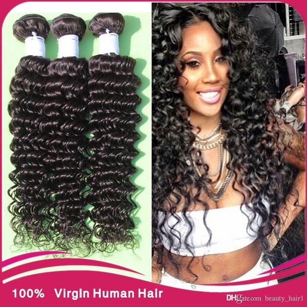 Pineapple Wave Hair Brazilian Deep Wave Virgin Hair Bohemian Human