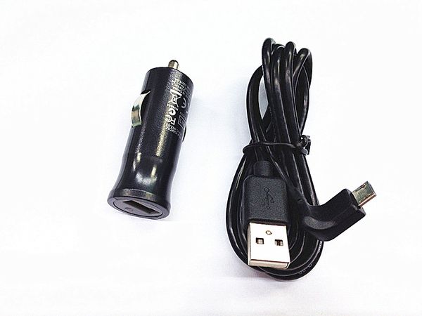 Caricabatterie da auto di ricambio e cavo micro USB per Tomtom Via 110 120 125 130 135