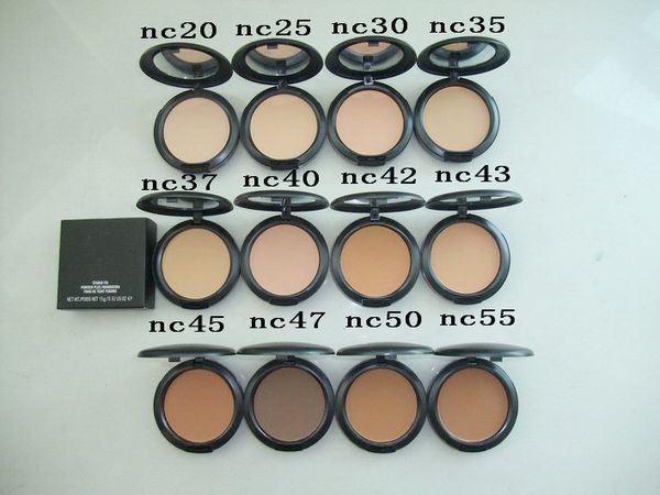 

dhl studio fix foundation powder press 15g pressed makeup powder foundation skin whitening all nc colors