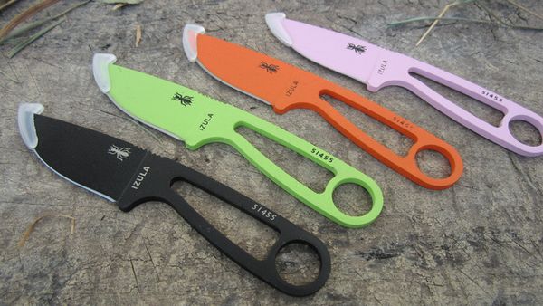 

51455 Randall's Adventure ESEE Izula Neck Knife Rowen Fixed blade knife Drop shipping EDC survival knife knives Free shipping