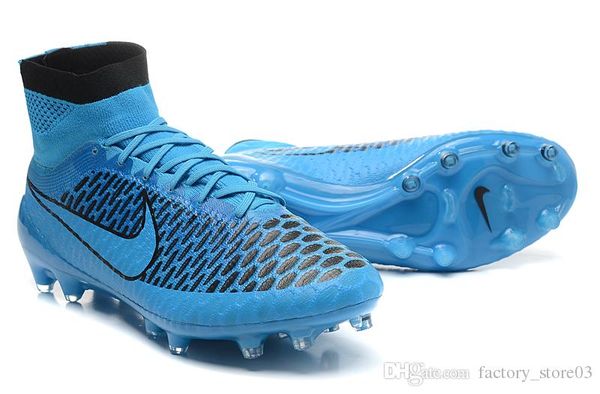 Nike Magista Obra FG Soccer Cleats Turquoise Blue Sz 8.5