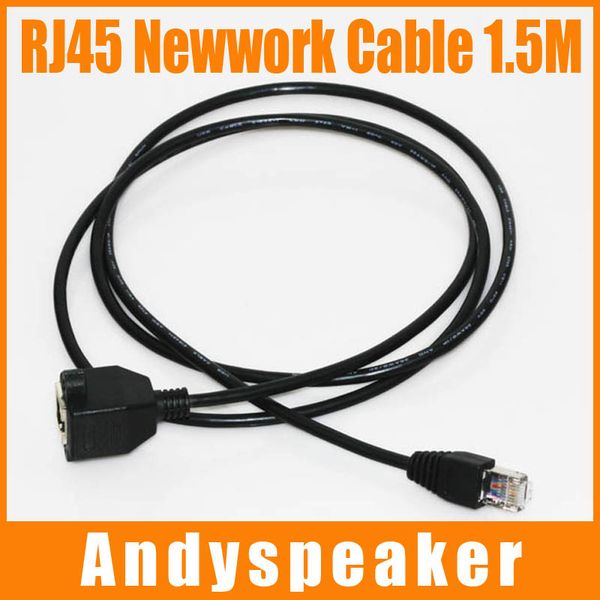 1.5 M Nero Ethernet CAT5E Patch Lead cavo di più sul nostro negozio