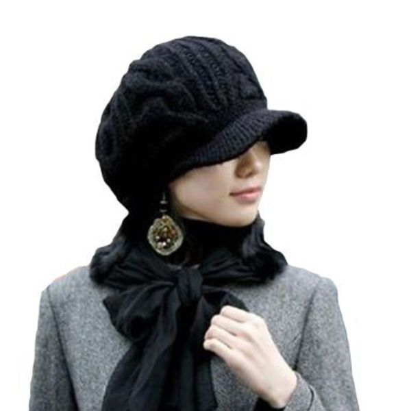 Wholesale Etang Men Women Slouchy Cabled Pattern Knit Beanie Crochet Rib Hat Brim Newsboy Cap Knitted Hat Cap Hat From Gocan 31 37 Dhgate Com