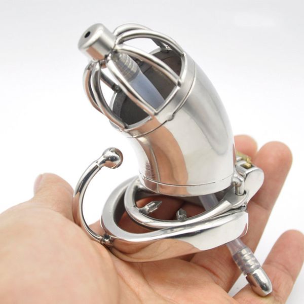 

cage belt chastity ureter pipe #r47 stainless male long steel lock new device rmkuo
