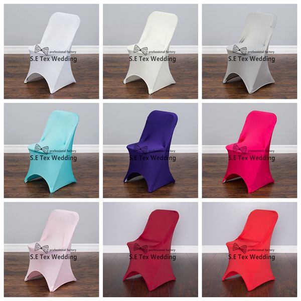 Cheap Price Spandex Folding Chair Cover Banquet Lycra Chair Cover For Wedding Decoration Free To Door Shipping Wedding Linen Rental Wing Chair Cover