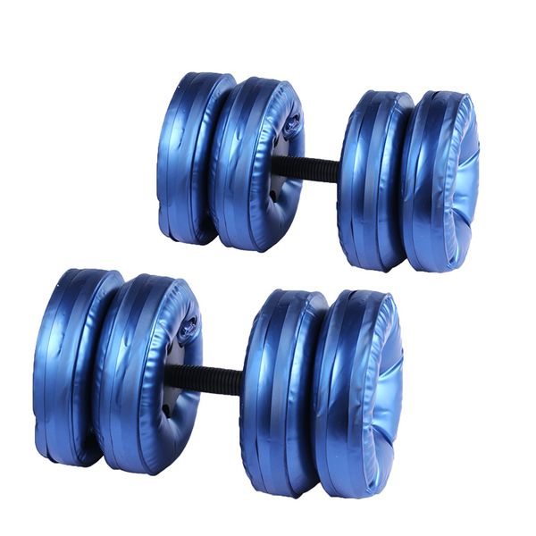 

wholesale- new portable dumbbell fitness gym equipment plastic water dumbbell training arm muscle fitness barbells